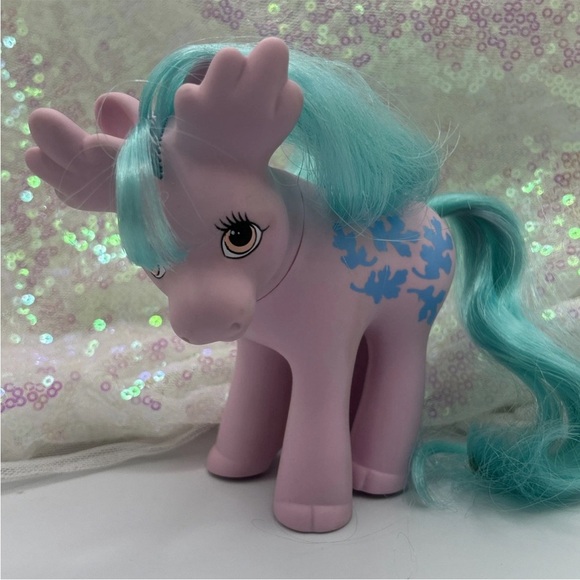 Vintage RARE 80’s My Little Pony G1 Oakly the Moose 1988 - Picture 5 of 8